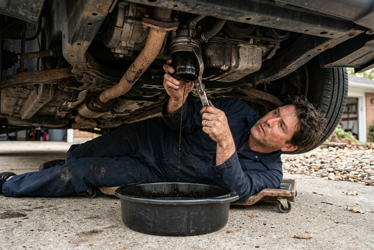 Oil Changes & Maintenance — professional auto service at Javier's in Greenville NC