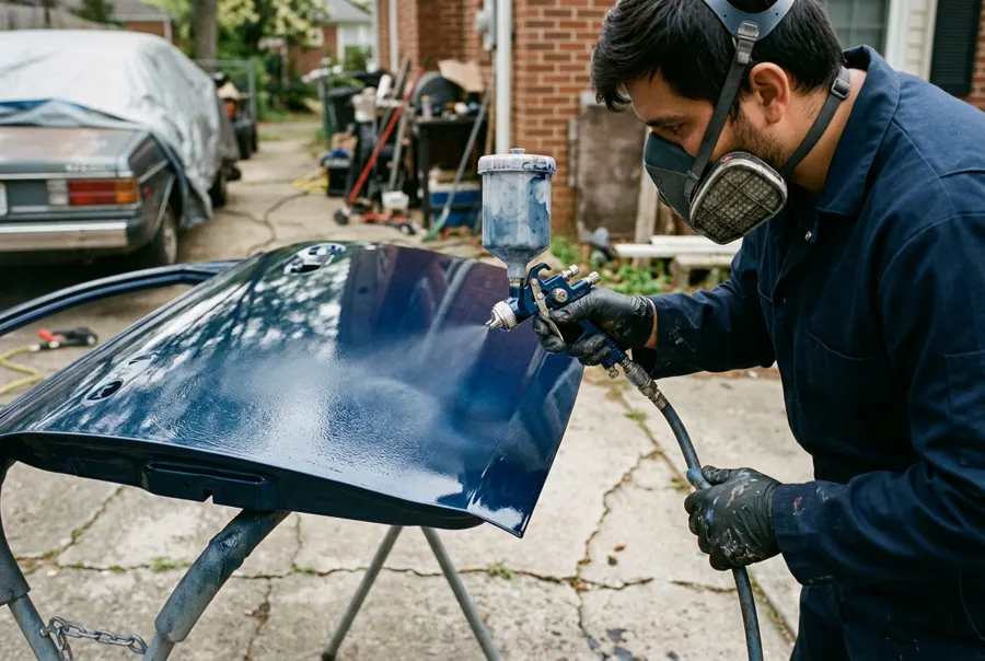 Paint & Dent Repair — professional auto service at Javier's in Greenville NC